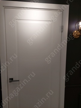 Межкомнатная дверь Муза 1, цвет белый)