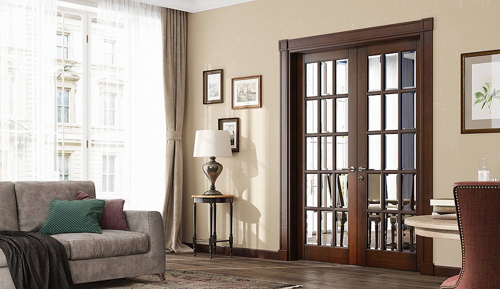 Межкомнатные двери со стеклом – элегантная классика и стильный штрих интерьера